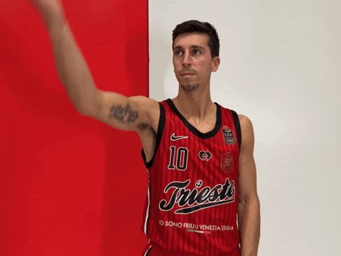 Basket Biancorossi GIF by Pallacanestro Trieste