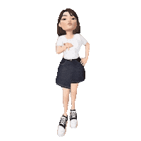 Menina Sticker