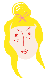 Girl Sticker by yip yips
