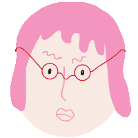 Yip Yips Girl Sticker by dasherzallerliebste