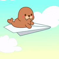 Flying Lets Go GIF by FROSTYS