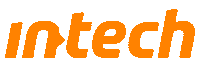 Logo Orange Sticker by in-tech