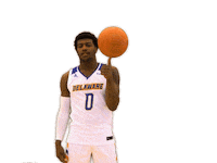 Surprised Basketball Sticker by Delaware Blue Hens