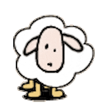 del4yo giphyupload happy sticker sheep Sticker