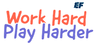 Work Play Sticker by EF Adults