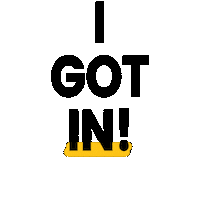 I Got In College Sticker by Mary Baldwin University