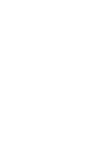 White Lines Body Sticker