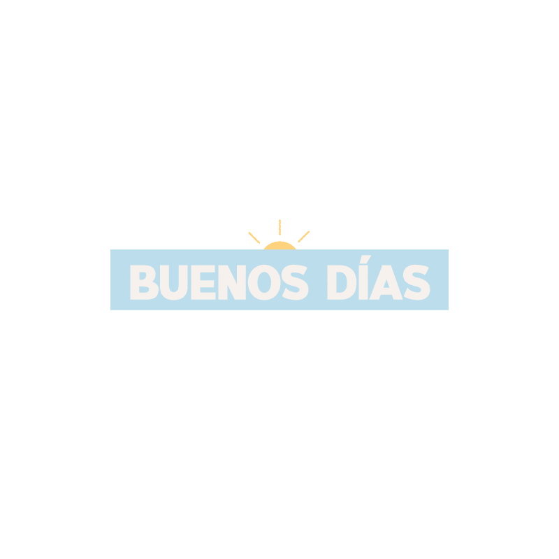 Buen Dia Day Sticker