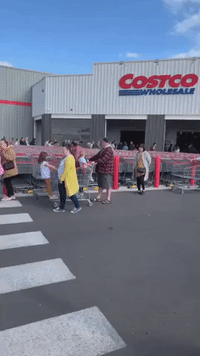 'This Is Ridiculous': Long Queue Snakes Outside Melbourne Costco Amid Panic Buying