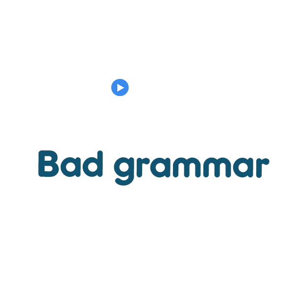 vocabulary grammar nazi Sticker by MX Player