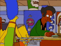 happy bart simpson GIF