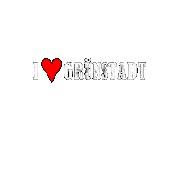 Grünstadt Sticker by The Twiolins