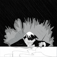 Illustration Rain GIF by Antony Hare