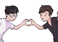 rodrigofalco01 heart gay lgbt coracao Sticker