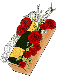 La Vie En Rose Flowers Sticker by LaVieEnRoseCompany