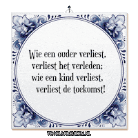 Wijsheid Spreuk Sticker by Tegelspreuken.nl