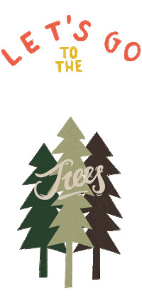 Trees Wood Sticker by Müller