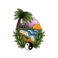 Life Beach Sticker by WarnerMusicDenmark