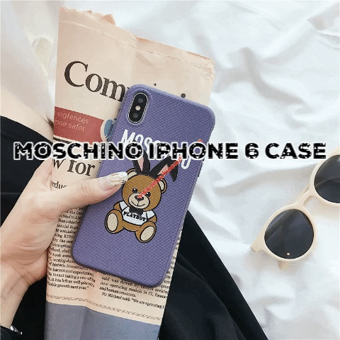 moschinoonline giphygifmaker moschino iphone 6 case GIF