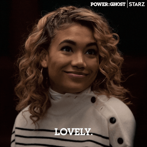 Paige Hurd Smile GIF by Power Book II: Ghost