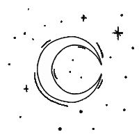 Magic Moon Sticker by Wicca-shop