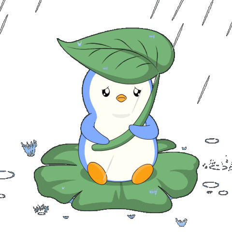 Sad Penguin Sticker by Pudgy Penguins