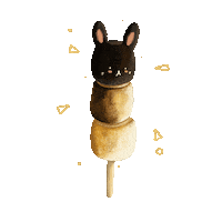 Bunny Marshmallow Sticker