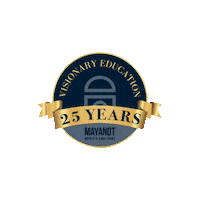 25 Years Learning Sticker by Mayanot
