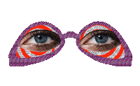 Fashion Eyes Sticker by Molly Dickson