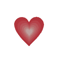 In Love Hearts Sticker