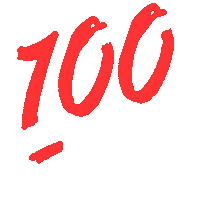 100 Percent Emoji Sticker by Originals