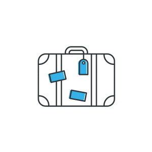 Travel Bags Sticker by CrowdRiff