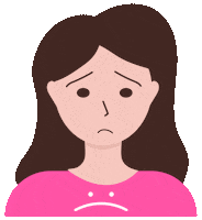 Sad Girl Crying Sticker