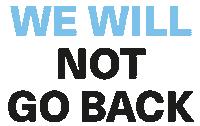 Bleuciel No Going Back Sticker by Organize Communications
