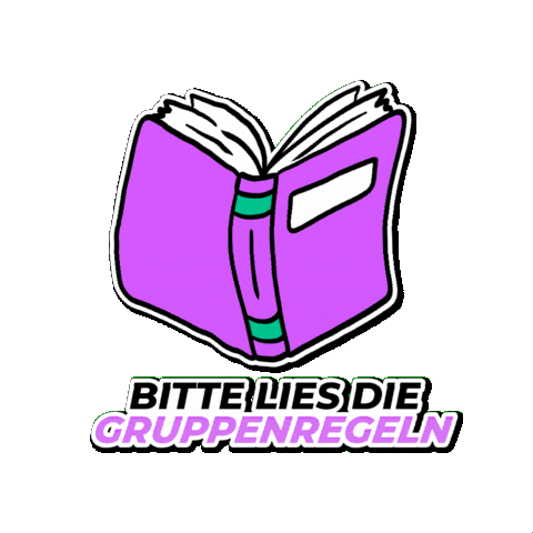 admin-hilfe giphygifmaker buch regeln adminhilfeinfo Sticker