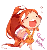 Sleepy Good Night Sticker by Crunchyroll