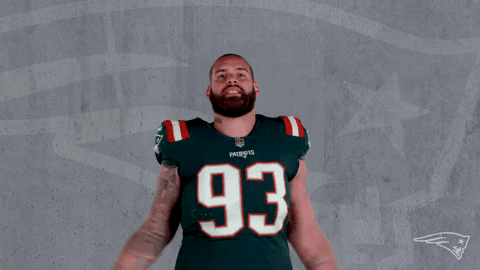 Bring It Reaction GIF by New England Patriots