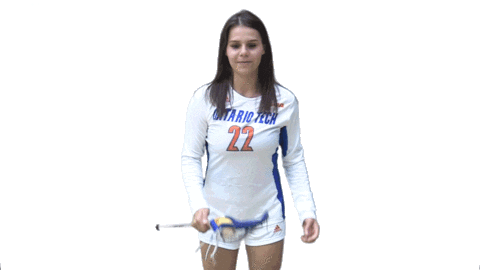 Lacrosse Oua Sticker by Ontario Tech Ridgebacks
