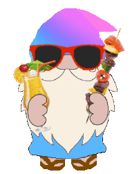 Summer Eating Sticker