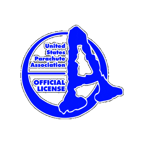 Skydiving Sticker by USPA