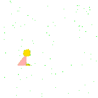 peachbabystudio party worm peekaboo caterpillar Sticker