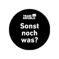TradeRepublic tv trading tvc finanzen Sticker