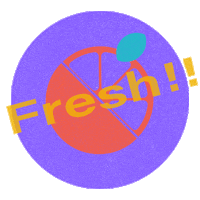 Feel Good Orange Sticker