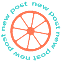 Coming Soon Orange Sticker