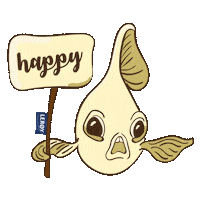 happy fish Sticker by Lerøy Seafood