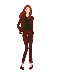 Girl Woman Sticker