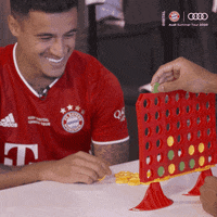 Philippe Coutinho Smile GIF by FC Bayern Munich