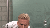 oscar wendt smile GIF by Borussia Mönchengladbach