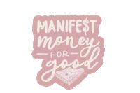 Money Books Sticker by Manifestation Babe