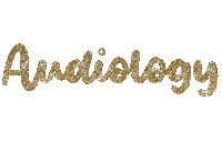 Glitter Audiology Sticker